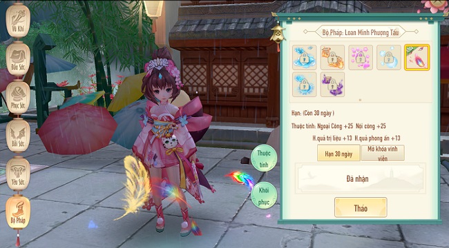 Tân Thần Điêu VNG sở hữu chuỗi tính năng nhập vai đồ sộ mở ra nhiều hướng phát triển