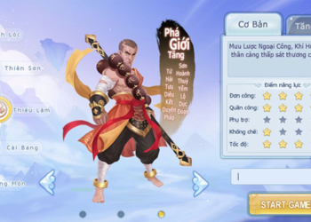 Võ Lâm Hào Hiệp – Tựa game kiếm hiệp đánh theo lượt đầy tinh tế