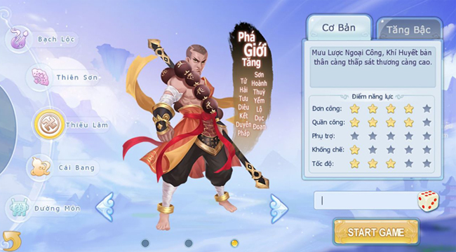 Võ Lâm Hào Hiệp – Tựa game kiếm hiệp đánh theo lượt đầy tinh tế