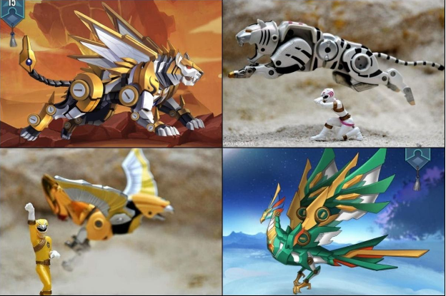 Ngắm dàn Thú Cơ Quan của Thiếu Niên Danh Tướng 3Q mà cứ ngỡ Thần Thú của Siêu Nhân Gao﻿