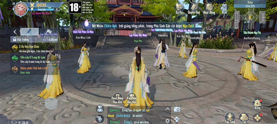 Những điều cần biết dành cho người mới chơi Tỷ Muội Hoàng Cung