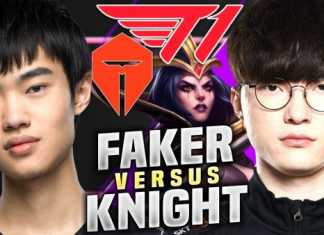 Kèo đấu cực căng giữa Faker và Knight