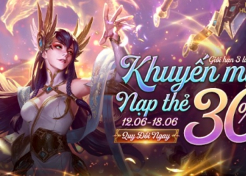 Quy đổi RP – Nhận hoàn trả 30% giá trị RP từ 00:30 12/06 đến 23:59 18/06