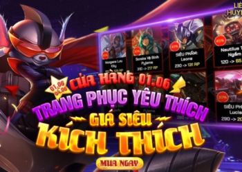Tham gia “Cửa Hàng Siêu Cấp 1/6” – Sở hữu trang phục yêu thích chỉ với 75 RP từ 01/06 đến 04/06