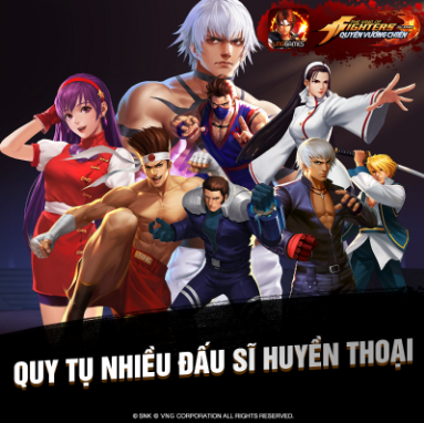 KOF AllStar VNG – Quyền Vương Chiến chính thức mở tải, đếm ngược đến ngày ra mắt