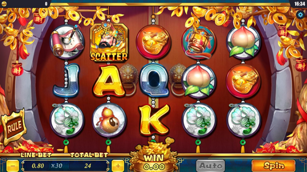 Chơi slot game Wealthy God Arriving cực vui thưởng cực khủng