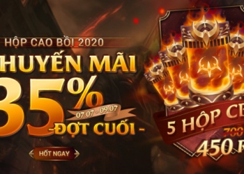 Cơ hội cuối sở hữu Hộp Cao Bồi 2020 kèm mức giá cực ưu đãi từ 07/07 đến hết 09/07