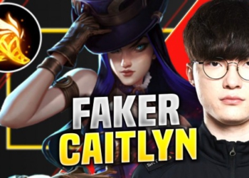 Faker khóa ngay Caitlyn khi phải đánh Xạ Thủ