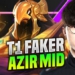 Faker quá đỉnh với Azir