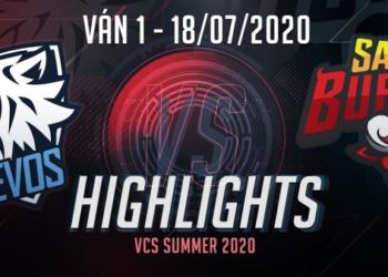 Highlights EVS vs SGB [VCS 2020 Mùa Hè][18.07.2020][Ván 1]