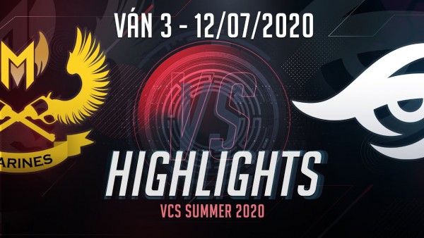 Highlights GAM vs TS [VCS 2020 Mùa Hè][12.07.2020][Ván 3]