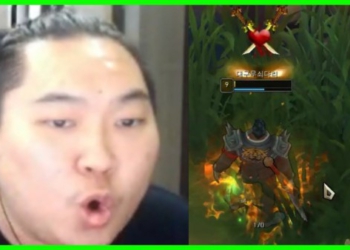 Khi Darius của Insec bị ăn gank