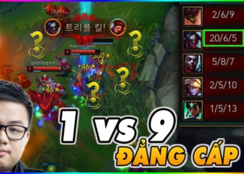 Lại là trận đấu mà SofM phải 1vs9