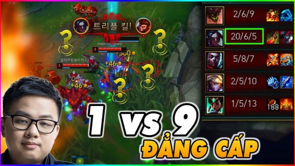 Lại là trận đấu mà SofM phải 1vs9