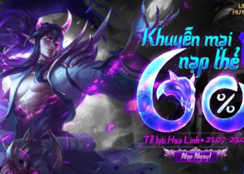 Quy đổi RP – Hoàn trả ngay 60% giá trị từ 00:30 23/07 đến 23:59 29/07