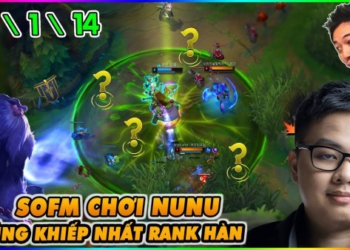 SofM biểu diễn Nunu hủy diệt rank Hàn