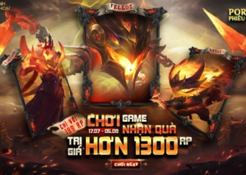 Tham gia “Poro Phiêu Lưu Ký” – Chơi và nhận quà trị giá 1300 RP chỉ với 199 RP từ 17/07 đến 06/08