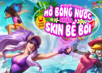 Tham gia “Tiệc Sắc Màu” – Mở bóng nước, nhận trang phục Bể Bơi từ 03/07 đến 09/07