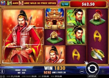 Khả năng thanh toán trong slot game 3 Kingdoms – Battle of Red Cliffs