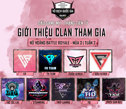 Nữ Hoàng Battle Royale của Call of Duty: Mobile VN bước vào tuần thứ hai