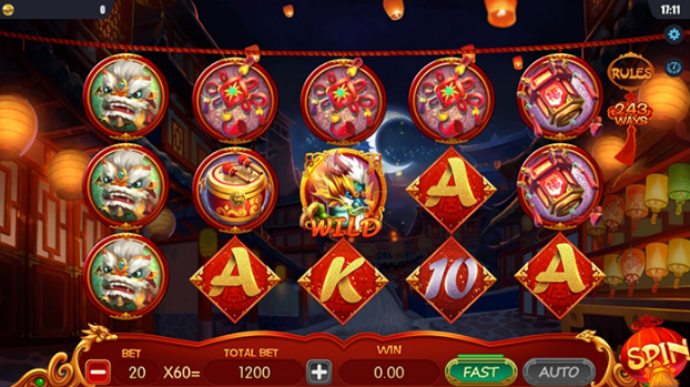 Các tính năng kiếm tiền triệu mỗi ngày trong slot game Dragon Phoenix