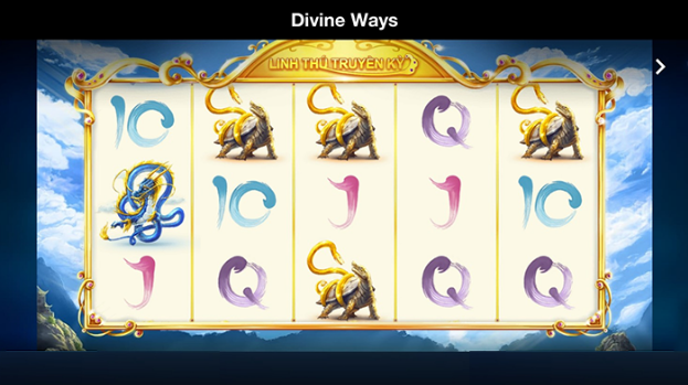 Tiền thưởng trong slot game Divine Ways hấp dẫn thú vị – Đừng bỏ lỡ