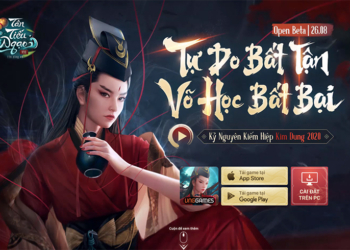 4 ngày nữa thôi sẽ đến Open Beta Tân Tiếu Ngạo VNG