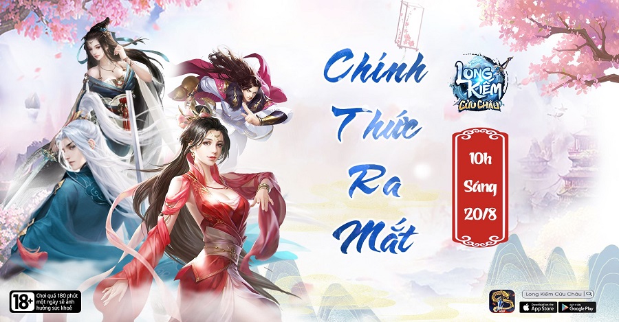 Long Kiếm Cửu Châu – công bố lịch khai mở phiên bản chính thức vào ngày 20/8/2020