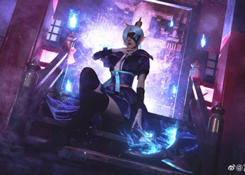 Bộ ảnh cosplay Vayne Tuyệt Vọng Chi Tiễn siêu ngầu