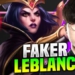 Faker hủy diệt kẻ địch với LeBlanc
