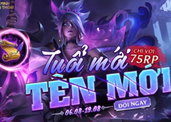 Giảm giá thẻ đổi tên – Tuổi mới, Tên mới mừng sinh nhật từ 06/08 đến hết 19/08