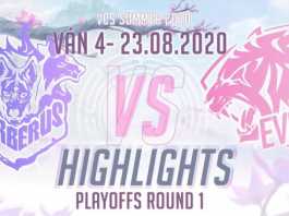 Highlights CES vs EVS [Ván 4][VCS 2020 Mùa Hè][Playoffs Round 1][23.08.2020]