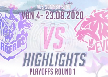 Highlights CES vs EVS [Ván 4][VCS 2020 Mùa Hè][Playoffs Round 1][23.08.2020]