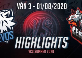 Highlights EVS vs CES [Ván 3][VCS 2020 Mùa Hè][01.08.2020]