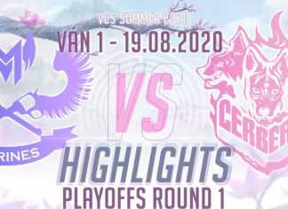 Highlights GAM vs CES [Ván 1][VCS 2020 Mùa Hè][Playoffs Round 1][19.08.2020]