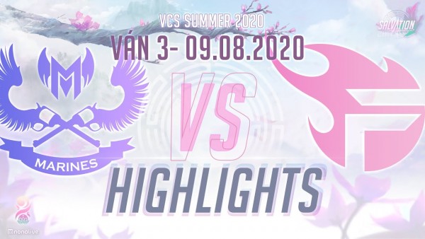 Highlights GAM vs FL [Ván 3][VCS 2020 Mùa Hè][09.08.2020]