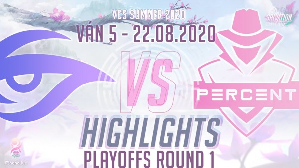Highlights TS vs PER [Ván 5][VCS 2020 Mùa Hè][Playoffs Round 1][22.08.2020]