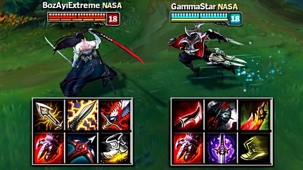 Kèo đấu giữa Yone và Zed full đồ