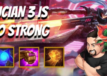 Lucian 3 sao cầm đồ thế giới bắn hết