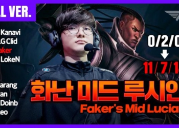 Màn comeback của Lucian trong tay Faker
