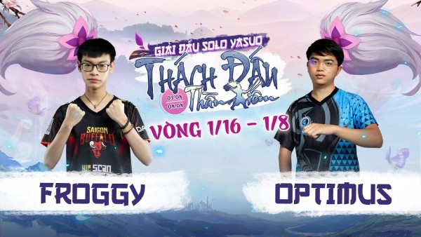 SGB Froggy vs Optimus [Vòng 1/16 – 1/8] [Solo Yasuo – Thách đấu thần kiếm]