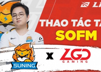 Thao tác tay của SofM trong trận tranh giải 3 với LGD