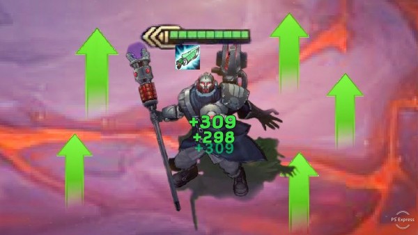 Viktor Kiếm Súng Hextech hồi máu điên cuồng