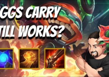 Ziggs phong cách carry với set đồ cực dị