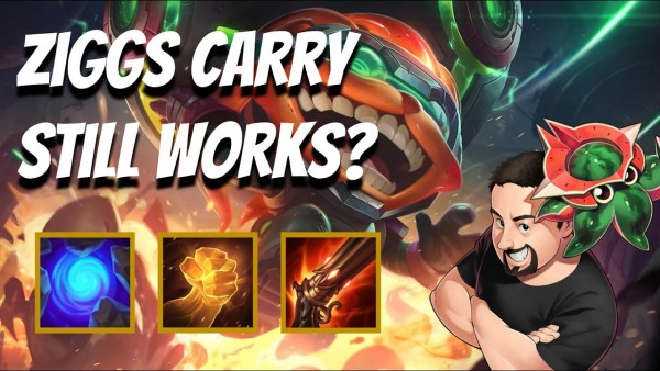 Ziggs phong cách carry với set đồ cực dị