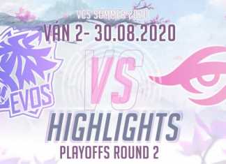 Highlights TS vs EVS [Ván 2][VCS 2020 Mùa Hè][Playoffs Round 2][30.08.2020]