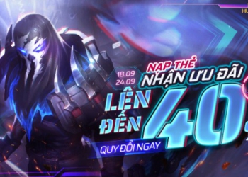 Quy đổi RP – Nhận ưu đãi lên đến 40% RP từ 10:30 18/09 đến 23:59 24/09