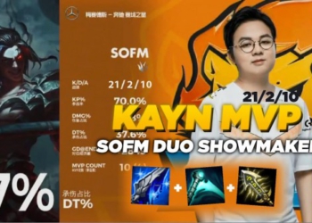 SofM cầm Kayn Kiếm Manamune duo cùng Showmaker