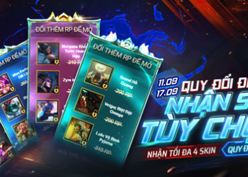 Tham gia “Quy Đổi Đạt Mốc” – Nhận trang phục tùy chọn từ 11/09 đến 17/09
