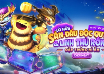 Tham gia “Đập Trứng Bí Ẩn” – Đập Trứng, sở hữu Linh Thú Rồng và Sân Đấu độc quyền từ 18/09 đến 24/09